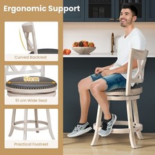 24" Set of 2 360 °Swiveling