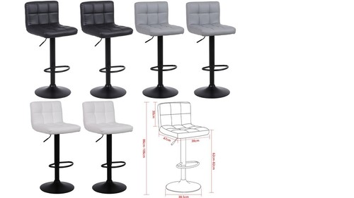 Bar stools faux - 2,