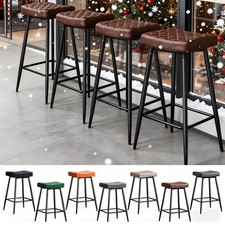 Set of 2/4 Bar Stools PU