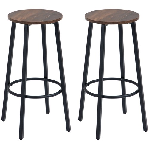 Homcom bar stools set 2 - homcom,