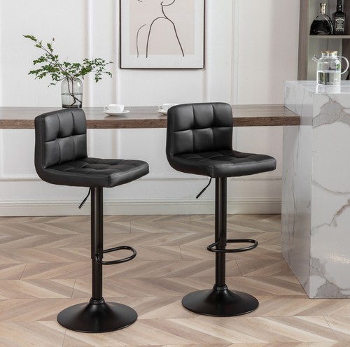 Set black bar stools - of,