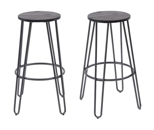 Bar stools set - set, industrial
